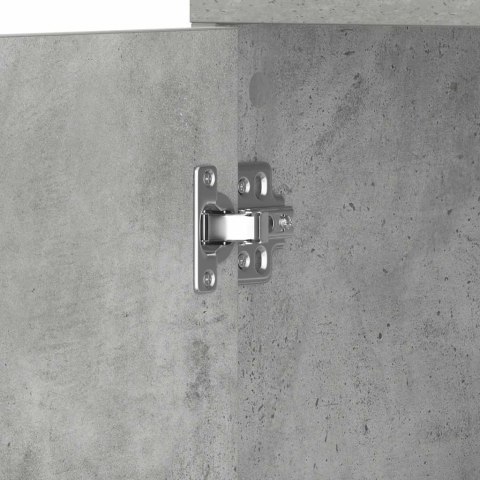  Szafka łazienkowa, szarość betonu, 30x30x183,5 cm, płyta wiórowa Lumarko!