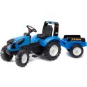 Traktor Landini Niebieski na Pedały z Przyczepką od 3 Lat Lumarko!