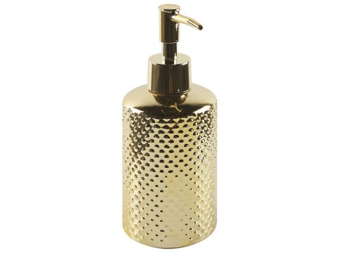 Zestaw akcesoriów łazienkowych 4 elementy CUMANA Ceramika Złoty