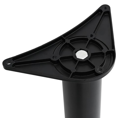  4 Nogi do stołu z regulacją wysokości 870 mm Czarne Lumarko!