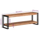  Szafka pod TV, 120x30x40 cm, lite drewno akacjowe Lumarko!