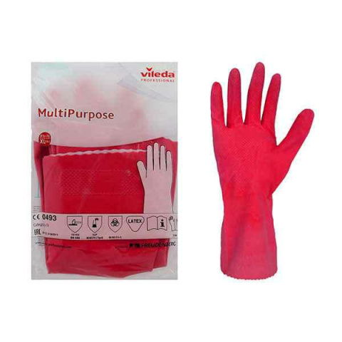 Vileda Rękawice Multi Purpose Red M 7-7,5 174343..