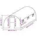 Pokrycie do szklarni (13,5 m²), 3x4,5x2 m, przezroczyste Lumarko!