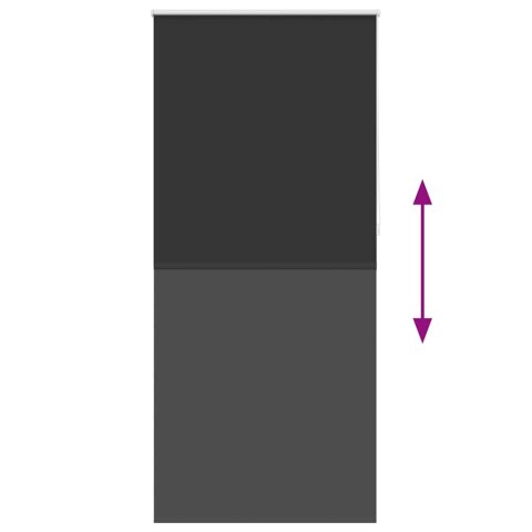  Roleta przeciwsłoneczna 120 x 230 cm Czarna Lumarko!