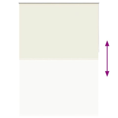  Roleta przeciwsłoneczna 140 x 230 cm kremowo biała Lumarko!