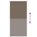 Roleta przeciwsłoneczna 40 x 100 cm Czerwona Lumarko!
