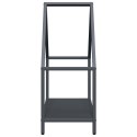 Stojak na drewno opałowe antracyt 60x25x60 cm Lumarko! Lumarko!