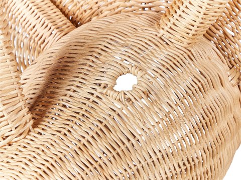 Dekoracja ścienna Dinozaur BIOKO Rattan Naturalny 44 cm