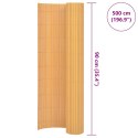  Dwustronne ogrodzenie ogrodowe, PVC, 90x500 cm, żółte Lumarko!