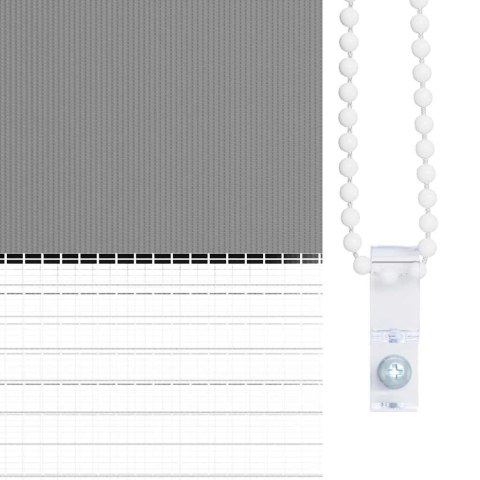 Roleta Zebra 120 x 175 cm Szara Lumarko! Lumarko!