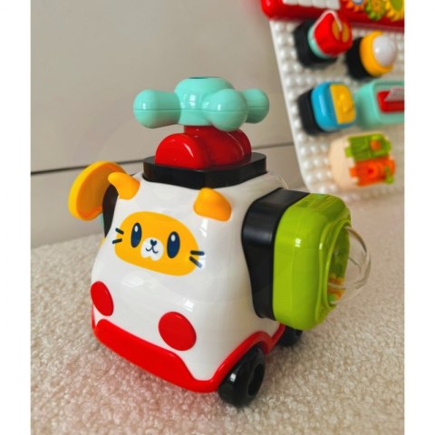 Woopie Baby Zestaw Montessori Samochód Manipulacyjny Konstrukcyjny Kotek 1 Lumarko!