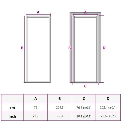  Drzwi wewnętrzne, czarne, 76x201,5 cm, szkło i aluminium Lumarko!