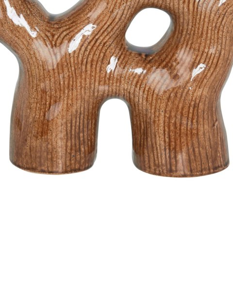 Wazon na kwiaty BARBUS Kamionka 31 cm Brązowy