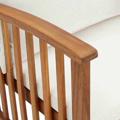  Krzesła ogrodowe z poduszkami, 2 szt., lite drewno akacjowe Lumarko!