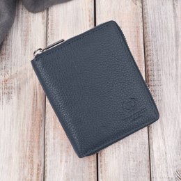 Portfel damski skórzana portmonetka na suwak RFID Paolo Peruzzi T-139-NV