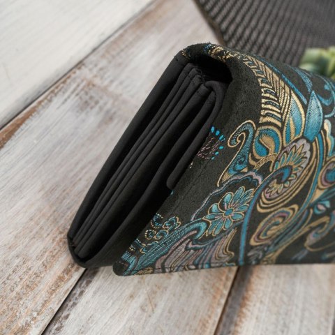 Portfel damski skórzany T-09-G i plecak damski skórzany miejski T-18-G zestaw prezentowy dla niej Paolo Peruzzi ZUP-112-G