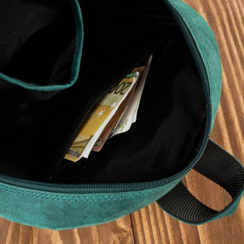 Saszetka nerka damska skórzana T-36-GR plecaczek damski T-18-HGR zestaw prezentowy Paolo Peruzzi ZUP-116-GR