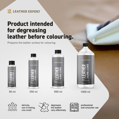 Odtłuszczacz do skóry 1000 ml Leather Expert LE-01-AC1000