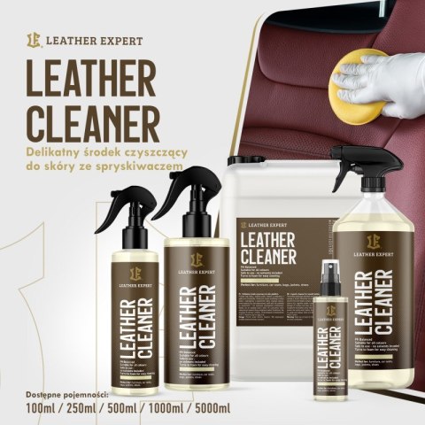 Środek do czyszczenia skóry 500 ml Leather Expert LE-05-C500