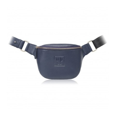 Portfel damski T-45-DB saszetka damska skórzana T-97-DB zestaw prezentowy granatowy Paolo Peruzzi ZUP-105-DB