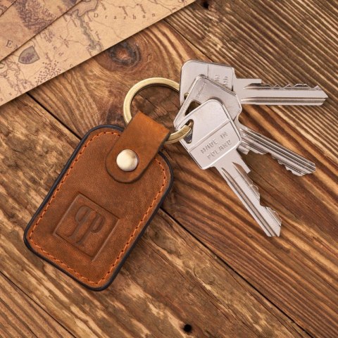 Zestaw upominkowy dla kobiet ZUP-97-OR portfel skórzany T-05-OR brelok do kluczy T-86-HOR