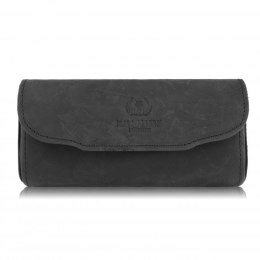 Etui na okulary piórnik pokrowiec skórzany vintage Paolo Peruzzi T-83-HBL