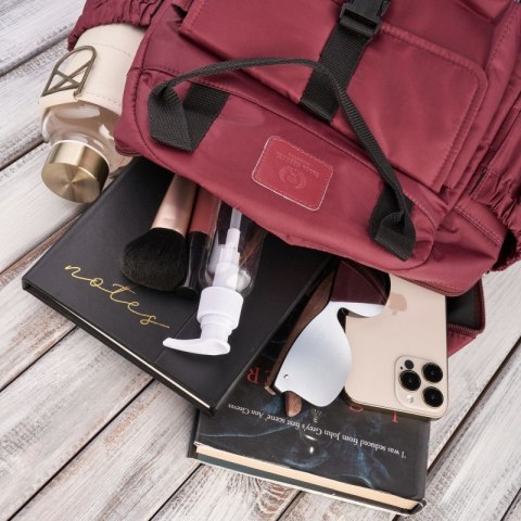 Plecak damski wodoodporny podróżny do samolotu sportowy Paolo Peruzzi T-84-MR