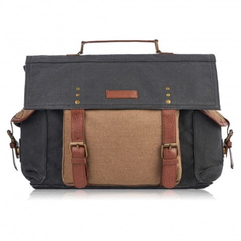 Zestaw prezentowy torba męska E-01 i plecak na laptopa E-03 Paolo Peruzzi ZUP-93-MC