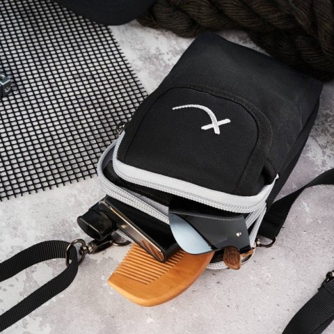 Męska saszetka sportowa na ramię SP-03-GR