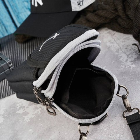 Męska saszetka sportowa na ramię SP-03-GR