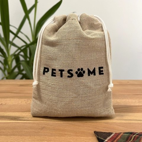 Modna skórzana obroża dla psa plecione Petsome 12P10L