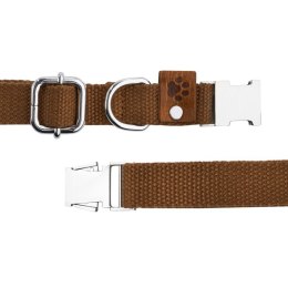 Solidna obroża z canvasu dla psa rozmiar S 15P10S