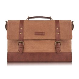 Torba męska na ramię duża A4 Paolo Peruzzi E-09-BR