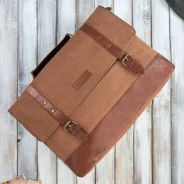 Torba męska na ramię duża A4 Paolo Peruzzi E-09-BR