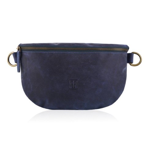 Zestaw ZUP-56-DB saszetka damska T-36-DB portfel skórzany T-05-DB