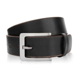 Czarny pasek męski skórzany vintage 120 cm Paolo Peruzzi 05Z01120