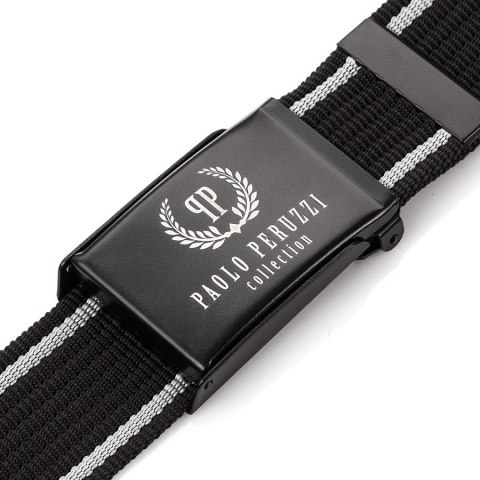 Pasek męski parciany Paolo Peruzzi PW-10-125 cm
