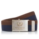 Pasek męski parciany Paolo Peruzzi brąz PW-02-115 CM