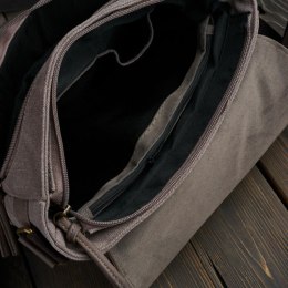 Brązowa torba męska na ramię messenger SP-07-BR