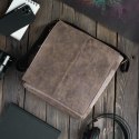Brązowa torba męska na ramię messenger SP-07-BR