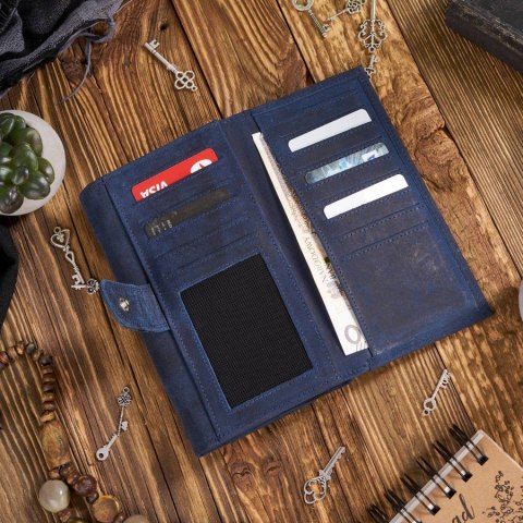 Damski portfel skórzany vintage Paolo Peruzzi T-05-DB