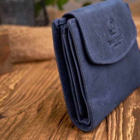 Elegancki skórzany portfel damski RFID Paolo Peruzzi T-12-DB