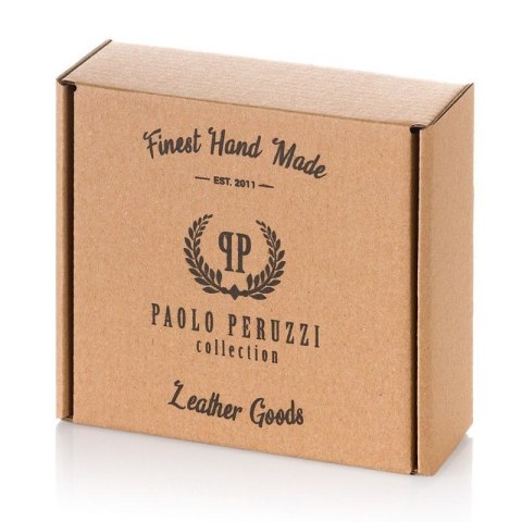Pasek męski parciany Paolo Peruzzi khaki PW-19-125