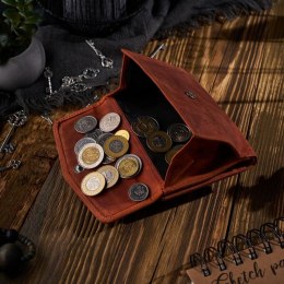 Portfel damski vintage skórzany Paolo Peruzzi T-35-OR