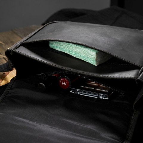 Skórzana torebka damska na ramię Paolo Peruzzi T-39-BL