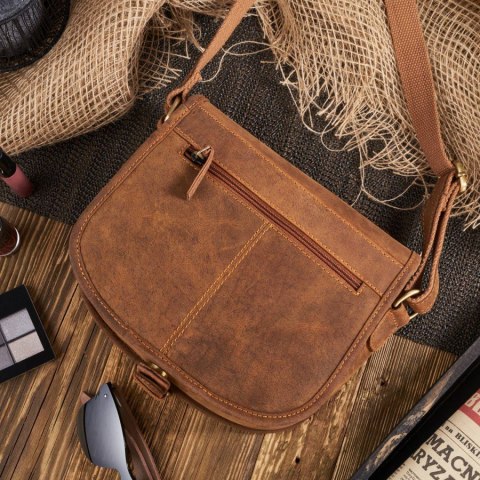 Skórzana torebka damska na ramię Paolo Peruzzi T-39-LB