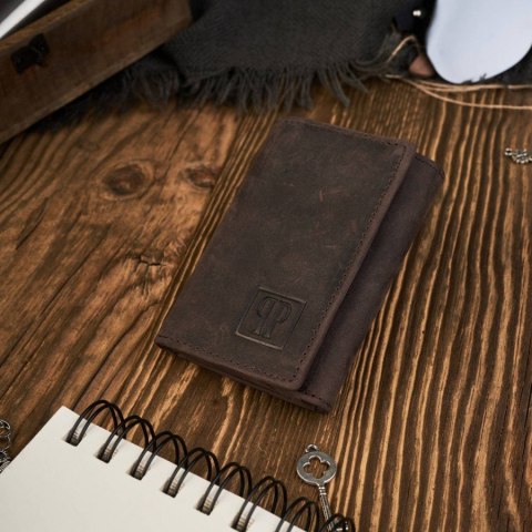 Uniwersalne skórzane etui na klucze Paolo Peruzzi T-49-BR