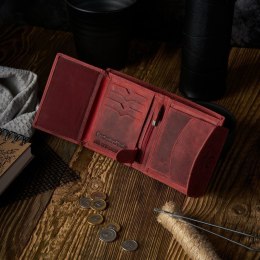 Zestaw prezentowy dla niej ZUP-40-HR portfel damski skórzany T-12 etui na klucze T-51