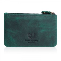 Zestaw prezentowy dla niej portfel damski skórzany T-05-GR i etui T-51-GR