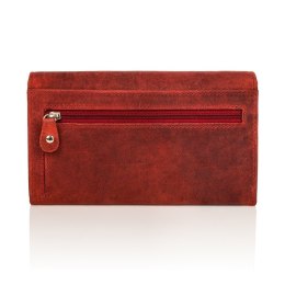 Zestaw prezentowy dla niej portfel damski skórznay T-01-RD i etui skórzane T-51-RD